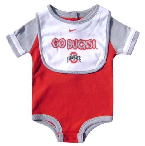 Ohio State Creeper Infant 2 Piece Set by Nike Team Sports (3-6Mo)