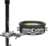 Toca Jingle-Hit Tambourine with Mount, 8'