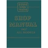 1957 DODGE PICKUP TRUCK Shop Service Manual Book by Dodge