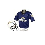 Franklin Sports NFL San Diego Chargers Helmet and Jersey Set #15720F27