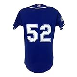 Dodgers #52 Game Used Batting Practice Jersey (Name Removed) (circa 2005) Size 44