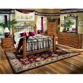 Sweetwater Queen Four Poster Bed by Ashley Furniture