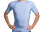 Beach Depot Men's SPF 50+ Carolina Blue Rash Guard - XXL