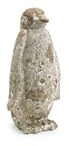 16 Weathered Penguin Terracotta Outdoor Garden Statue