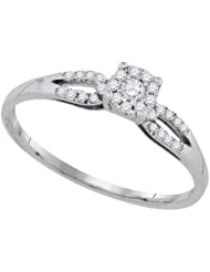 0.14CTW-DIA FASHION RING
