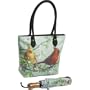 Galleria Hautman Cardinal Folding Umbrella/tote set - Hautman Cardinal set