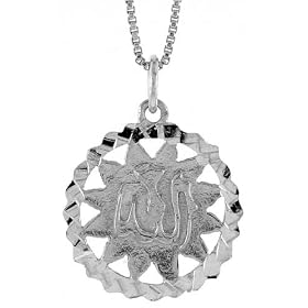 religiousjewelry.wordpress.com - Sterling Silver Allah Pendant