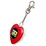 Photo : TeckNet 1.1 INCH COLOUR USB DIGITAL PHOTO FRAME KEYRING (Red)