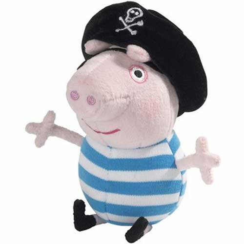 Peppa Pig Plush Collectables Pirate George Picture