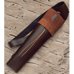 Neet Archery Traditions Back Quiver Color Brown Leather by 