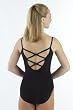 Camisole Leotard with rhinestone studded straps