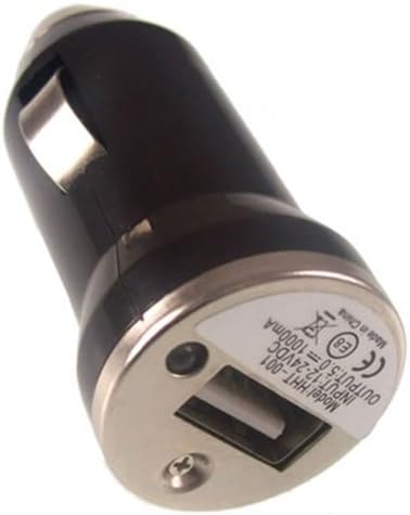 Bullet USB In Car Charger Adapter Port For Blackberry 9850 Torch / Black Design