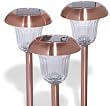 Strathwood Path Lights, Copper, Set of 10