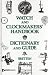 Book Watch and Clockmakers Handbook Dictionary and Guide