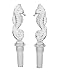 Waterford Crystal Seahorse Bottle Stopper Pair
