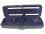 ARIA1851 Blue Lightweight Oblong Violin Case - Full Size 4/4