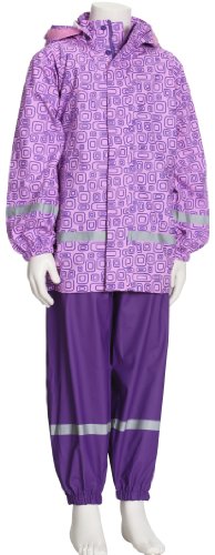 Playshoes Unisex - Kinder Kombinationen & Mehrteiler Regenanzug Ornament 408694, Gr. 116,  Preisvergleich