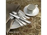 Wallace 65 pc Continental Royal Shell Flatware Set