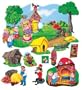 Three Little Pigs Deluxe - Pre-Cut Flannelboard Figures