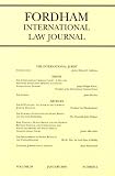 Fordham International Law Journal
