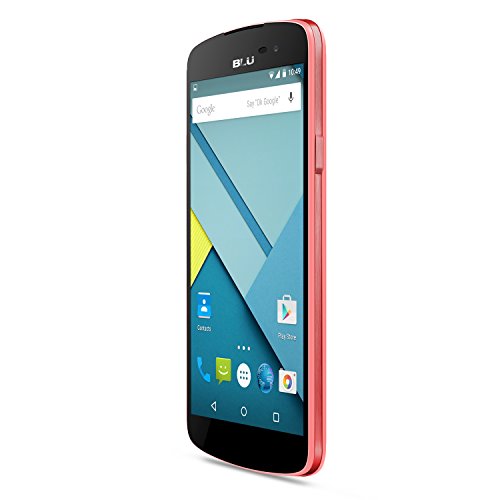 BLU Studio X - Global GSM - Unlocked Cell Phone (Pink)
