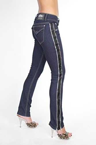SVICA T2 Skinny Women's Jean (26 - US2, LITTLE BLACK DRESS - BLACK)