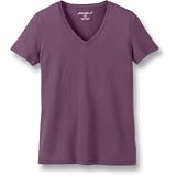 Short-Sleeve Easy Fit Jersey V-Neck Tee