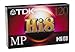TDK Hi8,120 Pack of 6pc, MP120 Blank Tapes.