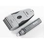 Wahl 7367-500 Custom Shave System Multi-Head Shaver with Bonus Personal Trimmer