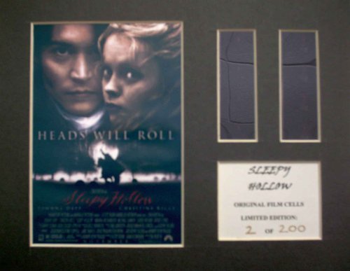2 Diff Strips Of Original Filmcell From Sleepy Hollow