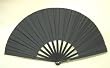 Black Performance Folding Fan #359
