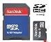 SanDisk 16GB Micro SDHC Memory Card with SD Adapter