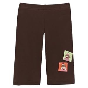 Infant Girls' Morfs Cheeky Monkey Pants - Brown