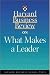 Harvard Business Review on What Makes a Leader