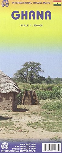 Ghana 1:500,000 Travel Map (International Travel Maps)