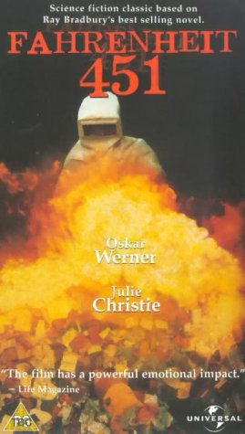 Buy Fahrenheit 451 [VHS] [1966]:  Oskar Werner,Jeremy Spenser,Cyril Cusack,Anton Diffring,Julie Christie,