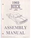 1962 BUICK ELECTRA, INVICTA, LESABRE Assembly Manual [eb8607R]
