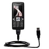Classic Straight USB Cable for the Sony Ericsson K610i with Power Hot Sync and Charge capabilities - Gomadic Brand w/ TipExchange Technology
