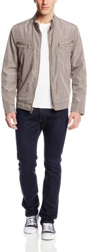 Kenneth Cole Reaction Men's Bonded Moto Jacket