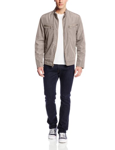 Kenneth Cole Reaction Men's Bonded Moto Jacket