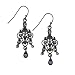 Jewelry : Delicate Filigree Sapphire Hues Earrings