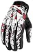 ICON SUB-DERMAL RED/WHITE GLOVES! LARGE/LG