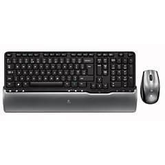 Logitech schnurlose S520 Tastatur USB und Maus (deutsches Tastaturlayout, QWERTZ)