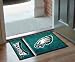 Philadelphia Eagles Logo Chromo Jet Printed Rectangular Area Rug Floor Mat 30