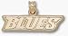 St. Louis Blues Blues Pendant - 14KT Gold Jewelry