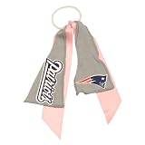 New England Patriots Ribbon Pony Tail Holder - Pink