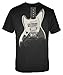 FEA Men's Nirvana Guitar Image Discharge Men's Lightweight T-Shirt