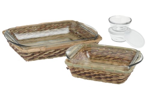 Anchor Hocking 8-Piece Make 'N Serve Set