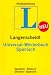 Langenscheidt's Universal-Worterbuch Spanisch (Hardcover) by Langenscheidt