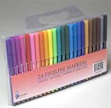 24 Pack Fineline Markers (Case of 72)